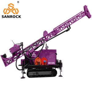 Geological Borehole Drilling Rig 1200m Hydraulic Diamond Core Sampling Drilling
