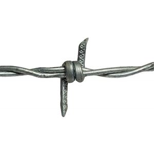 Roll Double Twist Barbed Wire Galvanized Wire Barbed Fence Made Of Iron