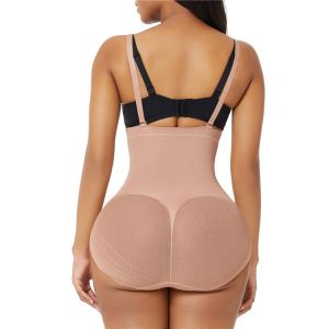 Cheap Medium Control Adjustable Shoulder Strap Tummy Control Bodysuit for Regular Size Type for sale