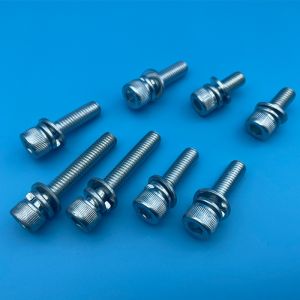 ISO 4762 Certified M3-M8 Hex Socket Allen Screws with Zinc Plated