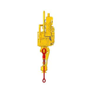 150KN 350t Rated Load Capacity Top Drive Rig Machine With 0 2400rpm Motor Shift Gears