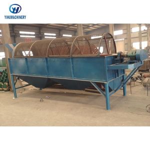 YIHU Mining Screening Equipment , Drum Large Scale Mobile Screening Equipment