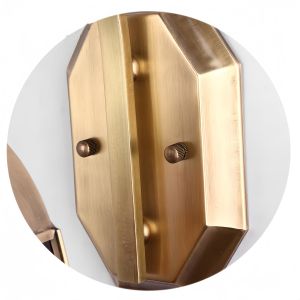 Arabic Style Stained Copper Glass Wall Lights With Switch Control