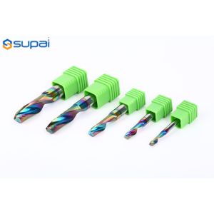 Square End Aluminum End Mill 35° Helix Angle Center Cutting