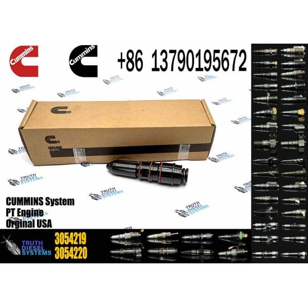 1Pcs Fuel injector 3054233 3024147 Fits for Cummins NH NT855 NTC NTA N855 3054218 3054219 3054220 3054228 3054233