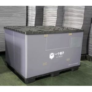 Plastic Pallet Box For Packaging And Shipping Sleeve Container