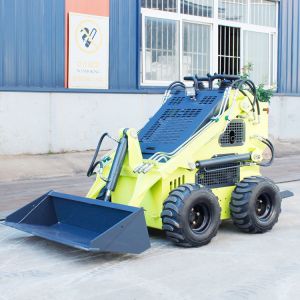 High Lifting Capacity Skid Steer Loader for Heavy-Duty Roadwork and Demolition