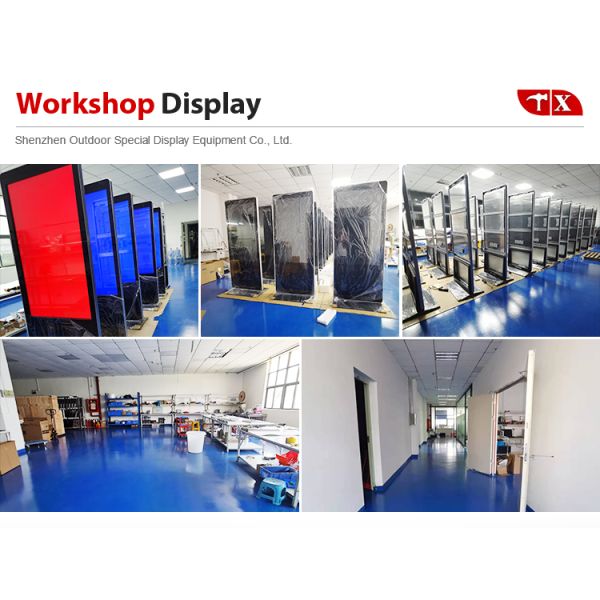 32 Inch 3000cd/m2 High Brightness IP66 Waterproof Outdoor Digital Signage with 178° Viewing Angle and 60Hz Refresh Rate