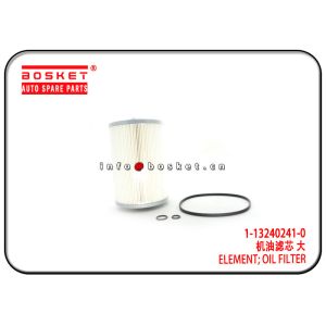 1-13240241-0 1132402410 Oil Filter Element Suitable for ISUZU 6WF1 CXZ51K