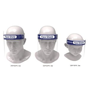 Anti Splash Medical Protective Face Shield For Low Risk Impact Work Place