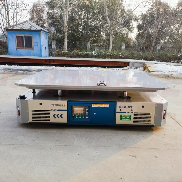 Hydraulic Lift 5 Tons Customized Color Battery Mould Automated Transfer Cart