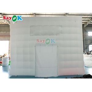 Lounge Night Club Inflatable Camping Tent Inflatable Nightclub With Lights