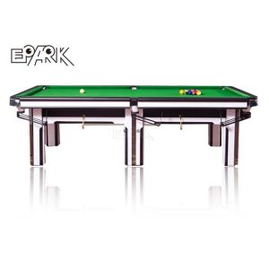 Multiplayer Amusement Game Machines Snooker Indoor Pool Table For Home Ballroom