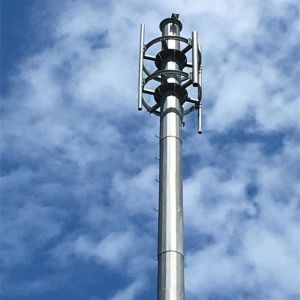 Signal Transmission Telecomminication Polygonal Towers with Antenna Q345