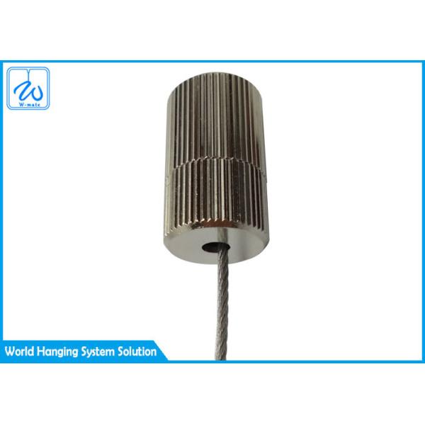 Quality Brass Drop Ceiling Light Attachment Clamps With Steel Cable Wire wholesale