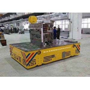 30t Trackless Battery Platform Transfer Cart For Foundry Plant Shaft Handling