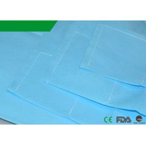Dust Free Hospital Bed Sheets , Disposable Medical Sheets Breathable Material