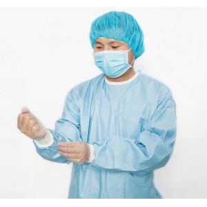 Soft And Comfortable Disposable Medical Gowns Customized Logo OEM Accepted