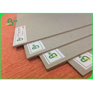 High Stiffness Laminated Cardboard Sheets 1.5mm Grey Carton Paper For Hardcover