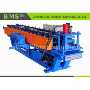 Hat Purlin Roll Forming Machine Galvanized Steel PLC Control