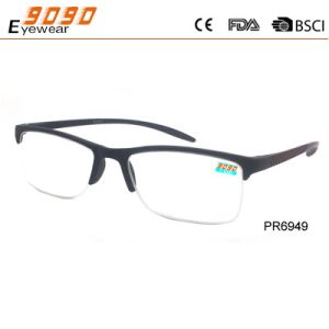 Men's reading glasses with special design in various color and power are durable