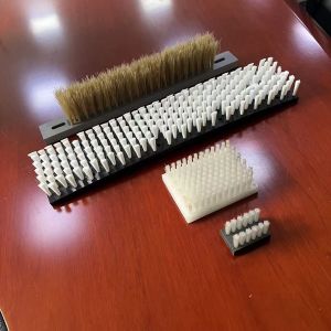 Lath Machine Tool Brush Hard Nylon CNC Router Dust Shoe Brush High Temperature