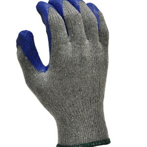 Crinkle Palm Latex Coated Work Gloves , Insulated Winter Work Gloves