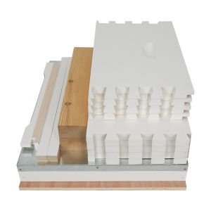 Plastic Foundation Unassembled Beehive Set 20mm Thickness