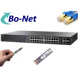 SF220 24P K9 Cisco Wireless Switch , Fast Manageable Cisco Home Switch