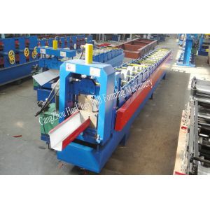 Quad Gutter Machine Downspout Gutter Roll Forming Machine Controled By PLC With