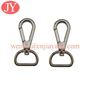 custom fashion handbag bag metal fitting, spring snap hook