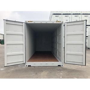 20ft High Cube Side Opening Shipping Container With Cargo Doors Industrial