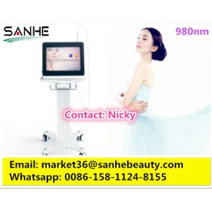 Cheap Various Spider Veins removal / 980nm diode laser couperose removal machine for sale