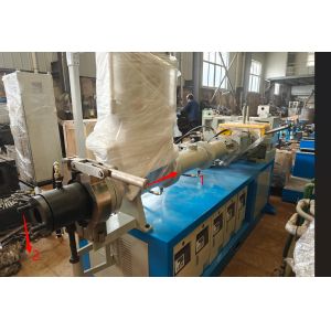 55kw Motor XJW-90 Model Cold Feed Extruder Adopt Siemens PLC Schneider Electric