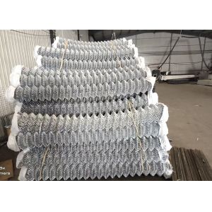 1*1 1.2m Farm Field Galvanized Steel Wire Chain Link Fabric Fencing