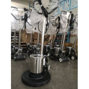 Terrazzo Floor Scrubber And Buffer With Steel Frame 17"