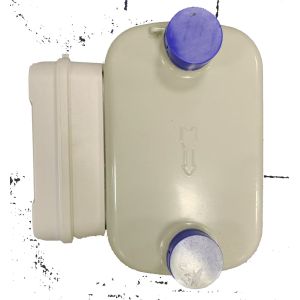 Calin STS Prepaid Gas Meter Smart Gas Meter LoRaWAN Cloud White Steel For