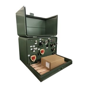 Pad Mounted Transformer Single Phase Oil Type 12470V To 120V 37.5Kva