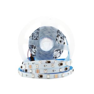 800LM/M Luminous Flux RGB Flexible LED Strip Light with 10W/M Power Consumption