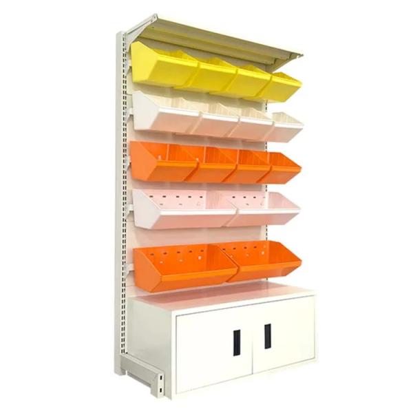 China Directly Factory Customized Color Size supermarket convenience gondola
