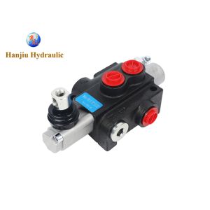 P40 Manual Control Hydraulic Valve 40L Flow, 1 Spool, BSP Port G3/8, 3 Position