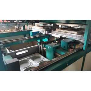 Biodegradable bagasse paper pulp molding plate cup tableware making machine