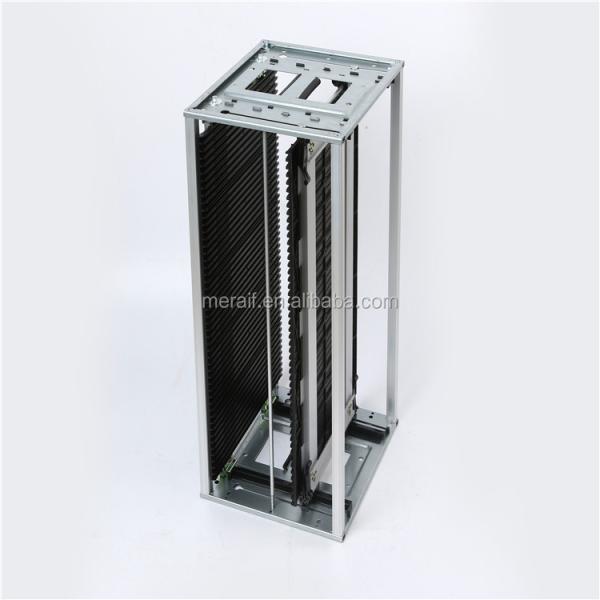 Quality Screw Adjustable SMT PCB ESD Magazine Rack , Precision ESD Storage Racks Fully conductive, 120 C into the oven pcb storage rack wholesale