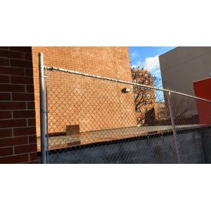 chain link wire mesh fence 50mm x 50mm hot dipped galvanized chain wire tension