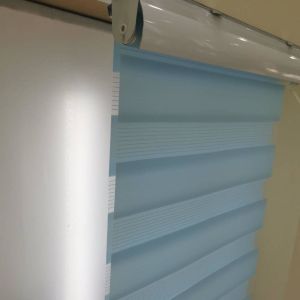 China combi blinds Day&night roller fabric double sheer fabric zebra roller fabric sheer blinds on sale