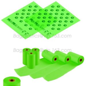 Custom Own Logo Biodegradable Eco Friendly Corn Starch Compostable Plastic Bag