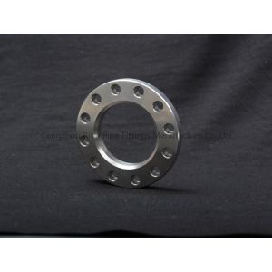 China PN6 6 Inch Steel Plate Flange ASME Forging Din A105 5K 10K Black on sale