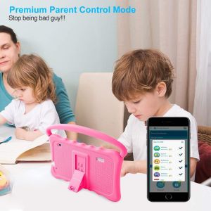 32GB Android Tablet PC WiFi Dual Camera Shockproof Case Tablet For Kids Ages 3