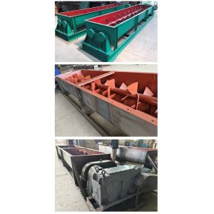 Custom Screw Conveyors Dual-Shaft/Multi-Shaft Screw Conveyors Flexible Cement