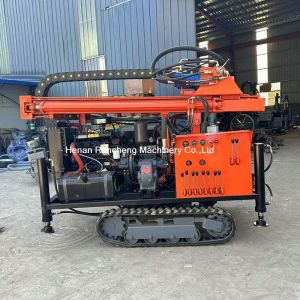China Crawler Mounted Type RCS200C Drilling Rig Drill Depth 200m Hydraulic Drill System And Operation on sale